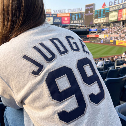 Baseball Appliqué Gingham Mockneck