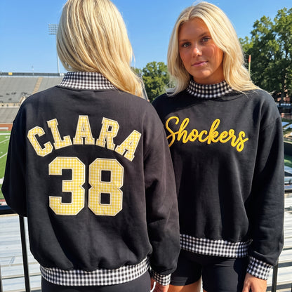 Custom order — Wichita State University, Chenille Yarn style